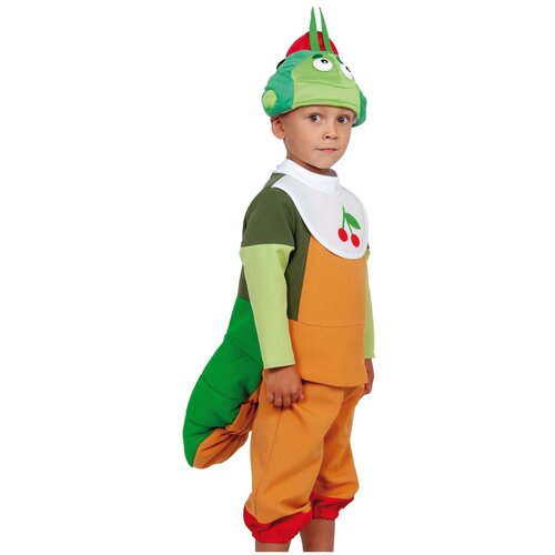 фото Костюм карнавалoff лунтик и его друзья пупсень (87008), зеленый/оранжевый, размер 104-110