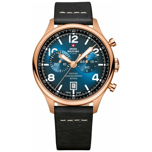 фото Наручные часы swiss military by chrono, синий