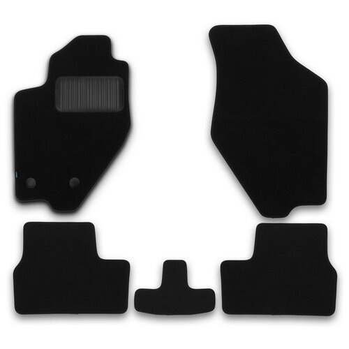 фото Коврики в салон klever premium lada granta i 2011-2018, 2018->, сед.,ун.,хб.,лб., 5 шт. (текстиль)