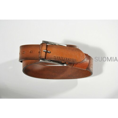 фото Ремень club of comfort, размер 120, коричневый