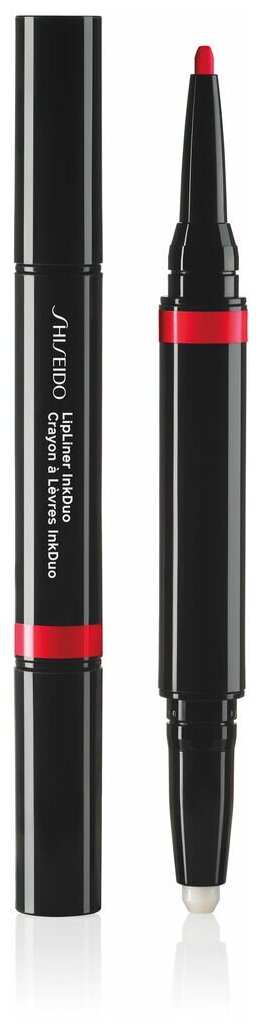 SHISEIDO Автоматический карандаш-праймер для губ LipLiner InkDuo (08 True Red)