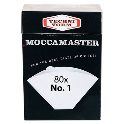 Фильтр для кофеварки Moccamaster №1 80шт. Для кофеварок Cup One