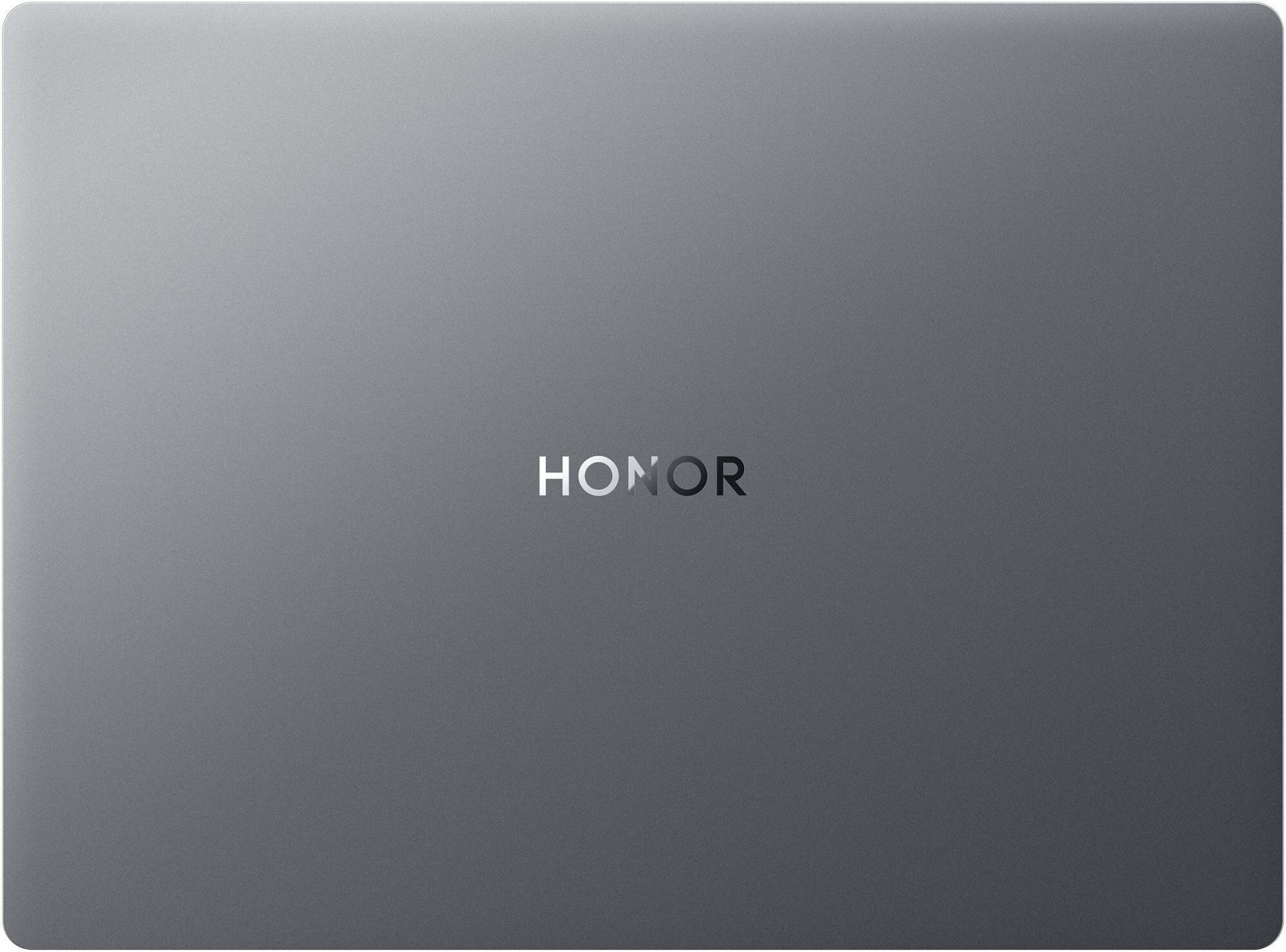 Ноутбук Honor MagicBook, 14.2", IPS, Intel Core i5 13505H, LPDDR5 16ГБ, SSD 1024ГБ, Intel Iris Xe graphics, серый (5301afrk) - фото №6