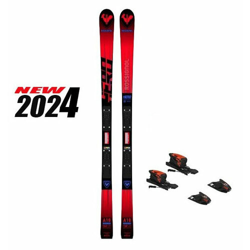 фото Горные лыжи rossignol hero athlete jr gs pro r21 с креплениями nx10 (2023/2024)