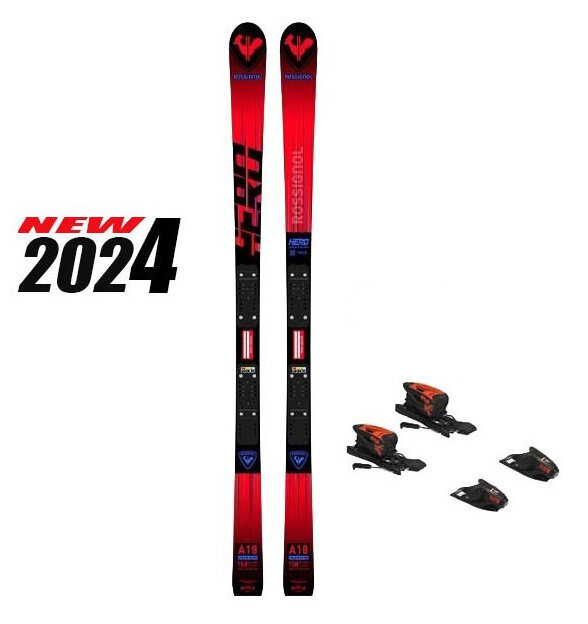 Горные лыжи Rossignol Hero Athlete GS Jr Pro R21 с креплениями SPX 10 GW B73 (2023/2024)