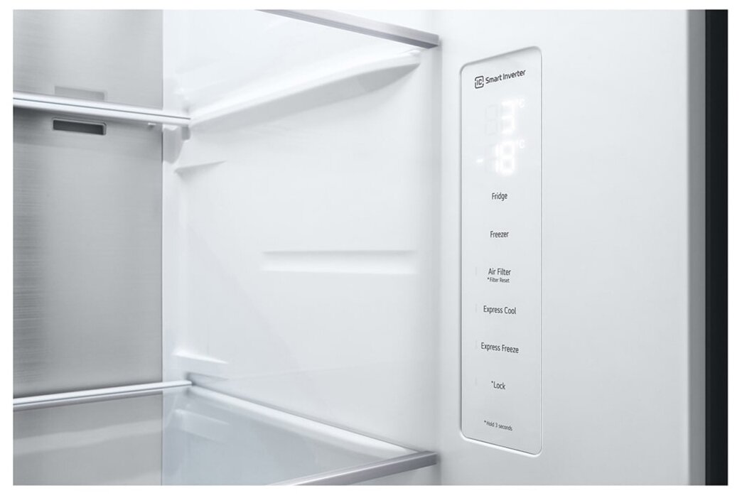 Холодильник LG GC-B257SBZV, темный графит - фотография № 2