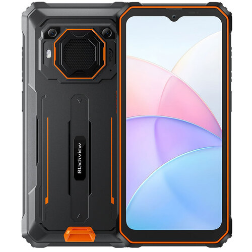 Смартфон Blackview BV6200 4/64 ГБ, 2 nano SIM, оранжевый смартфон oukitel wp20 pro 4 64 гб 2 sim тропический оранжевый