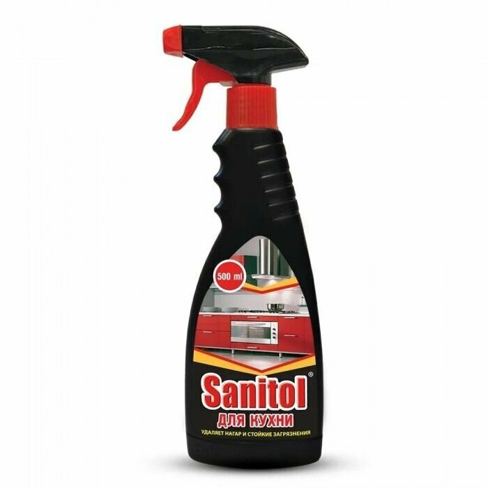 Универсальное чистящее средство, Sanitol, для кухни, с распылителем, 500 мл