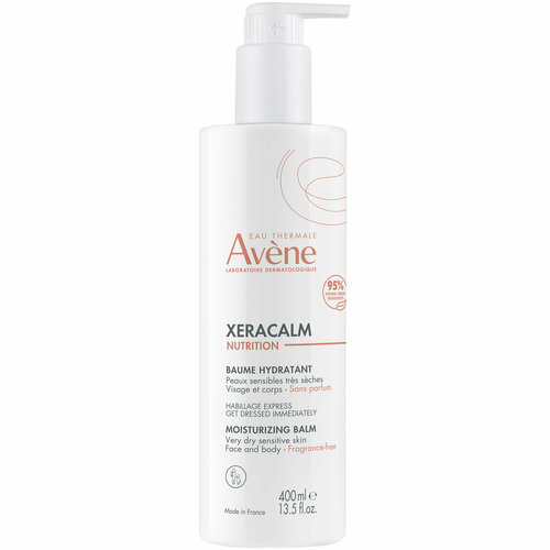 легкий питательный бальзам eau thermale avene trixera nutrition 400 мл AVENE Легкий питательный бальзам, 400 мл