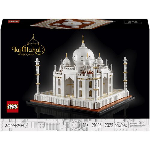 Конструктор LEGO Architecture 21056 Тадж-Махал, 2022 дет. yeabricks светодиодный набор светодиодсветильник ников для архитектуры 21056 тадж махал