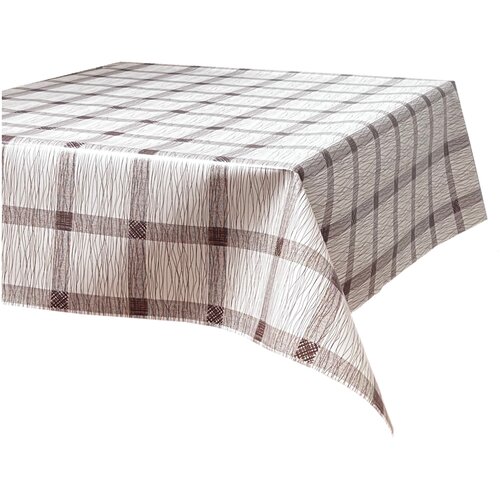 Скатерть, Клеенка на стол dekorama 120x140см Brown Square DEK-48A