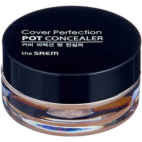 The Saem Консилер-корректор Cover Perfection Pot Concealer, оттенок 02 Rich Beige