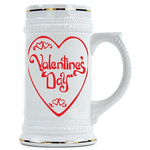фото Пивная кружка valentines day drabs