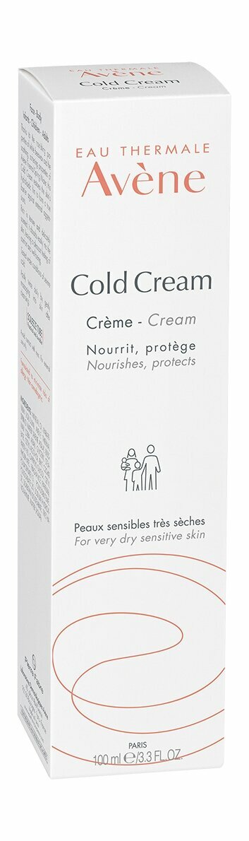 Крем Avene (Авен) питательный защитный Cold Cream для сухой и чувствительной кожи 100 мл Pierre Fabre Dermocosmetique - фото №12