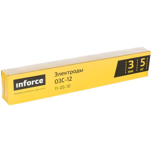 inforce электроды озс 12 4мм 5 кг 11 05 11 Электрод для ручной дуговой сварки inforce ОЗС-12, 3 мм, 5 кг