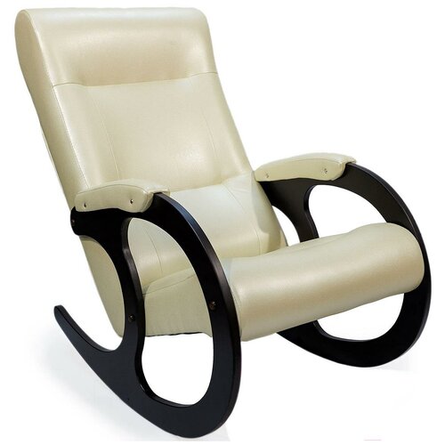 Кресло качалка Бастион 3 Bone садовое для взрослых дачное для квартиры дома гостиной отдыха TV деревянное