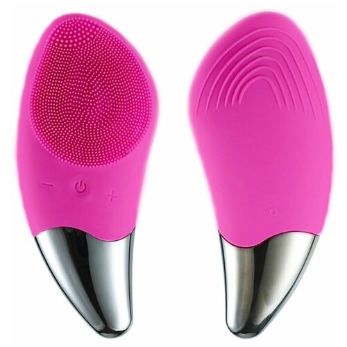 Щеточка массажер для лица и тела силиконовая нагрев умывание и вибромассажприбор для очищения кожи лица 39900₽
