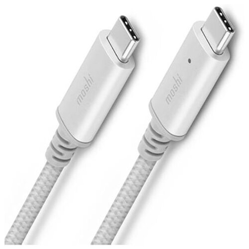 Аксессуар Moshi Integra USB-C to USB-C Silver 2m 99MO084245