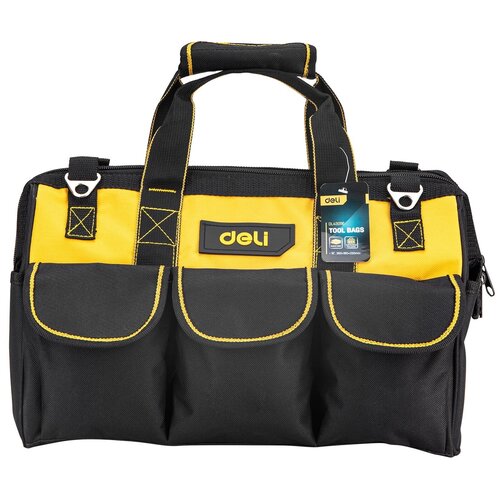 Сумка Deli Tools DL430116, черный/желтый сумка deli tools dl p5 черный желтый