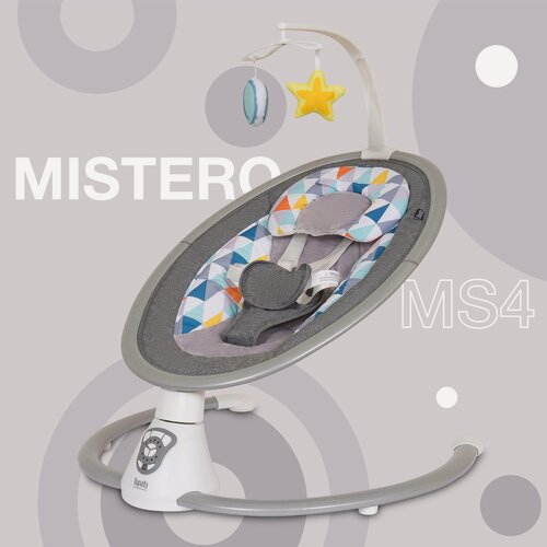 Изображение товара Электрокачели для новорожденного Nuovita Mistero MS4 (Серые вершины)