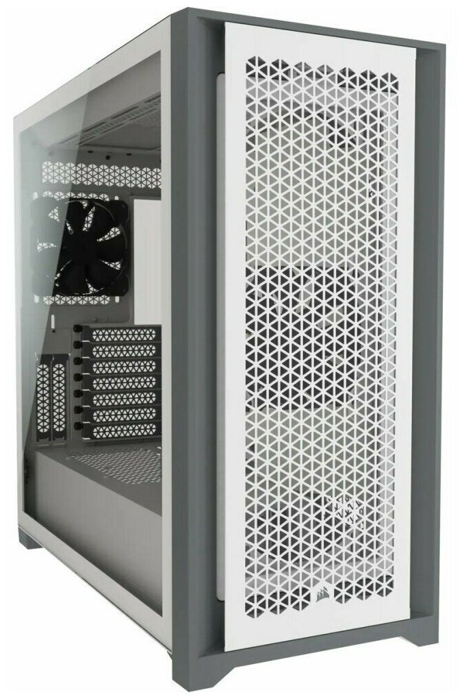 Корпус Corsair 5000D Airflow TG White ( ) (CC-9011211-WW)