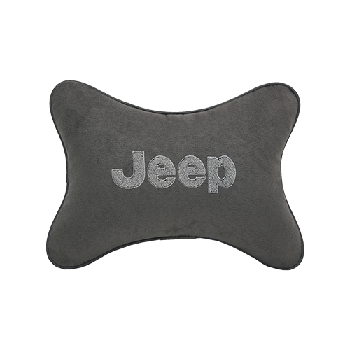 фото Подушка на подголовник алькантара d.grey jeep vital technologies