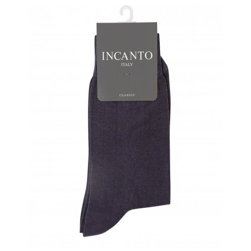 Носки Incanto, размер 42-43, серый мужские носки incanto 1 пара классические размер 42 43 черный
