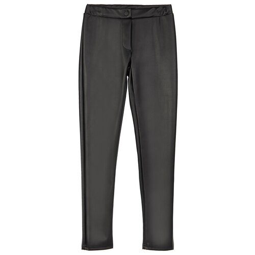 фото Брюки playtoday glamor tween girls 32021227 размер 128, черный