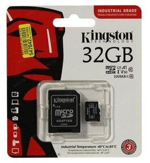 Карта памяти Kingston Industrial microSD