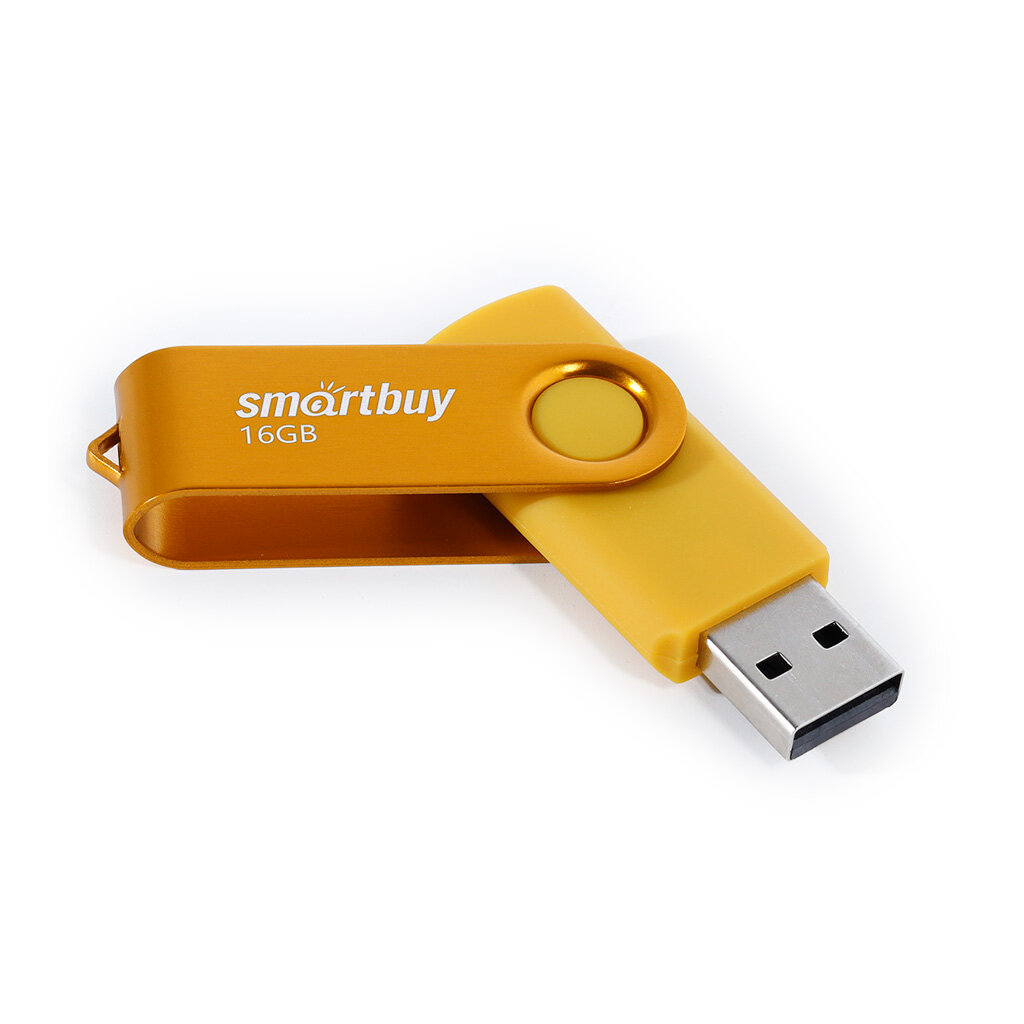 UFD 2.0 Smartbuy 016GB Twist Yellow (SB016GB2TWY)