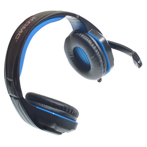 Наушники проводные KOMC G311 GAME головные черно-синий 212000₽