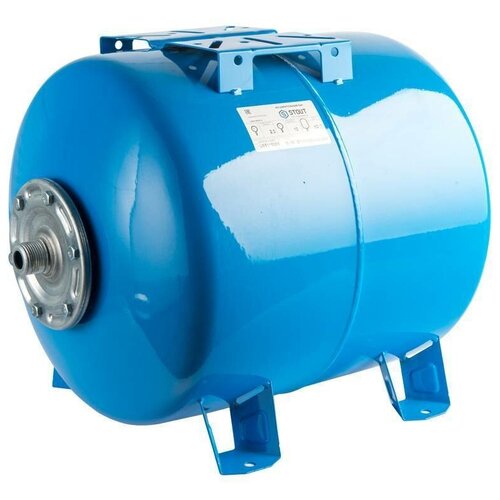 Гидроаккумулятор горизонтальный 100 л. STOUT (цвет синий)