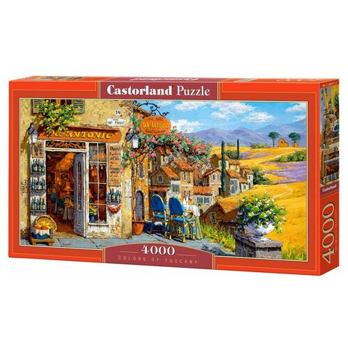 Пазл Castorland Colors of Tuscany (C-400171), 4000 дет. пазл castorland summer flowers and cup of tea c 400263 4000 дет 68х138х27 см разноцветный