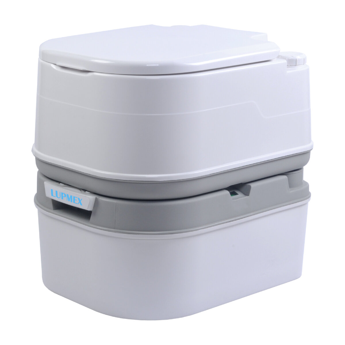 Биотуалет для дачи и дома LUPMEX 79002 с индикатором, био туалет походный, переносной, жидкостной