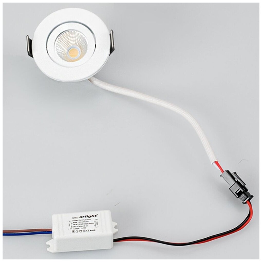 Мебельный светодиодный светильник Arlight LTM-R50WH 5W Day White 25deg 020755 - фотография № 5