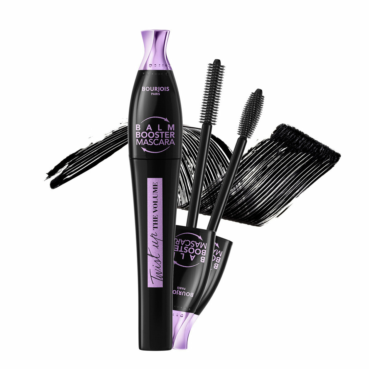 Тушь для ресниц Bourjois Twist Up The Volume Объемная 2В1 тон 52 ultra black - фото №7
