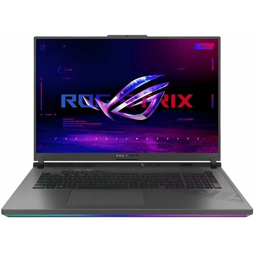 Ноутбук Asus ROG Strix G18 G814Jv-N5105 90NR0CM1-M006K0 (Core i7 2600 MHz (13650HX)/16Gb/1024 Gb SSD/18/1920x1200/nVidia GeForce RTX 4060 GDDR6) asus rog strix g814jv n5002 i7 13650hx 16gb 512gb ssd rtx4060 18 0 wuxga 165hz