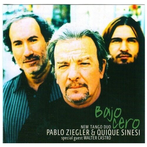 Pablo Ziegler / Quique Sinesi / Walter Castro-Bajo Cero 2001 ENJA CD Deu (Компакт-диск 1шт) nuevo piazzolla