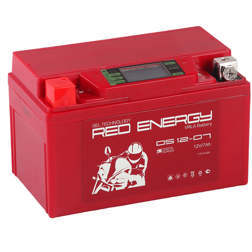 фото Аккумулятор для мототехники red energy ds 1207 delta battery
