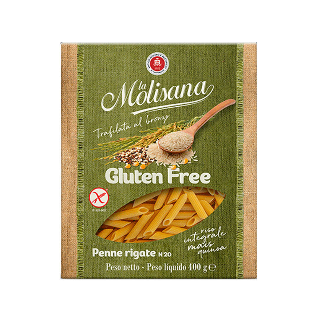 Макароны Penne rigate многозерновые без глютена, перья, 400 г