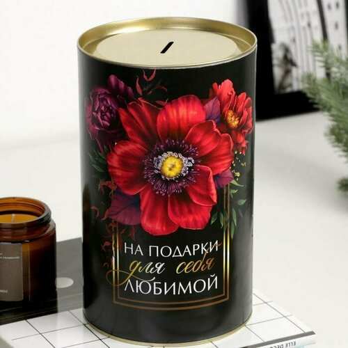 Копилка-банка 20 см Закрытый тип Жесть 1024₽