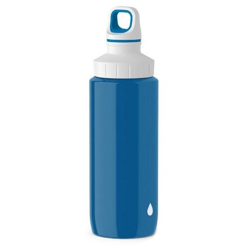 фото Бутылка для воды, для безалкогольных напитков emsa drink2go drop 0.6 металл, пластик синий