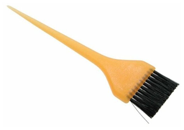 фото Кисточка для покраски широкая желтая Sibel 8450211