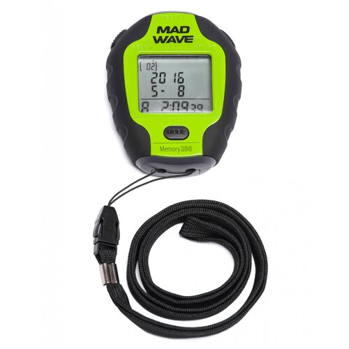 секундомер профессиональный спортивный mad wave stopwatch sw 100 m1402 09 1 00w Секундомер Stopwatch 200 memory