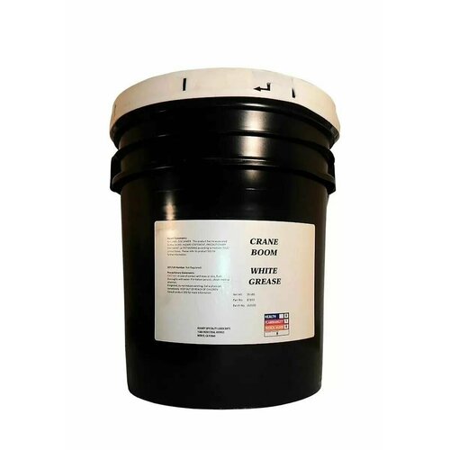 Смазка для телескопических стрел кранов HUSKEY CRANE BOOM WHITE GREASE (Ведро 3.18кг)/87830-01