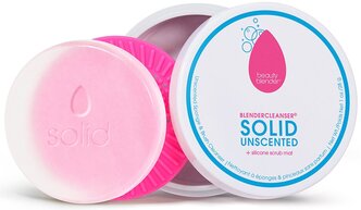 Набор для очистки beautyblender Набор для очистки Blendercleanser Solid Unscented, 2 шт. белый/розовый