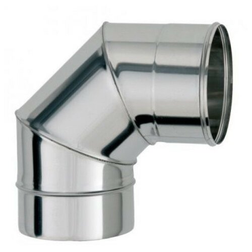 Отвод 90 ф 80 угол из нержавеющей стали 05мм 1385₽