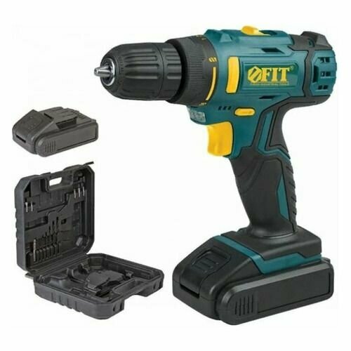 Дрель-шуруповерт FIT 80189 13Ач с двумя аккумуляторами 1040800₽