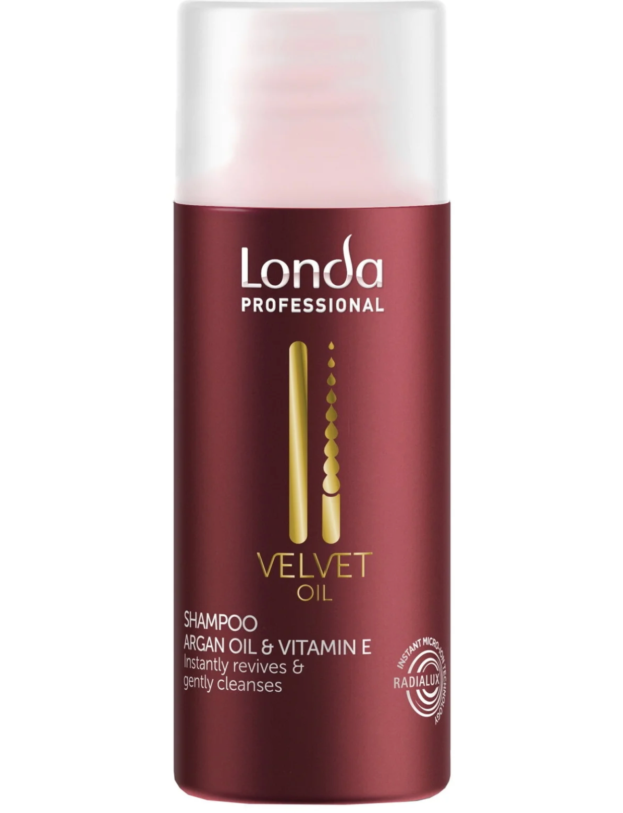 Лонда / Londa Professional - Шампунь для волос Velvet Oil с аргановым маслом и витамином Е 50 мл