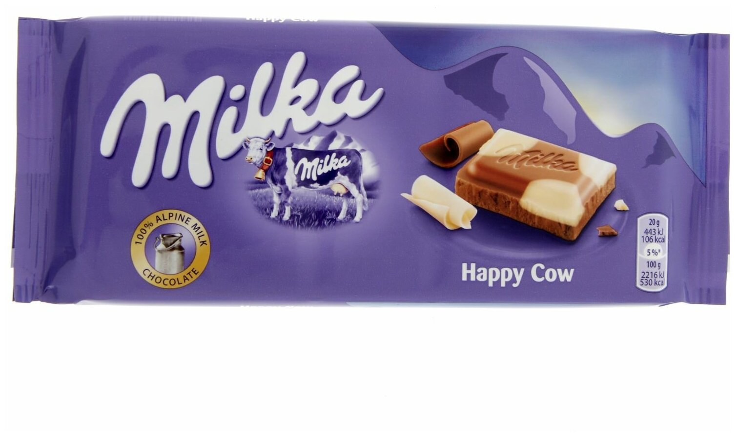 Милка Шоколадная плитка Хеппи Коус / Milka Happy Cows 100гр (Германия) - фотография № 1